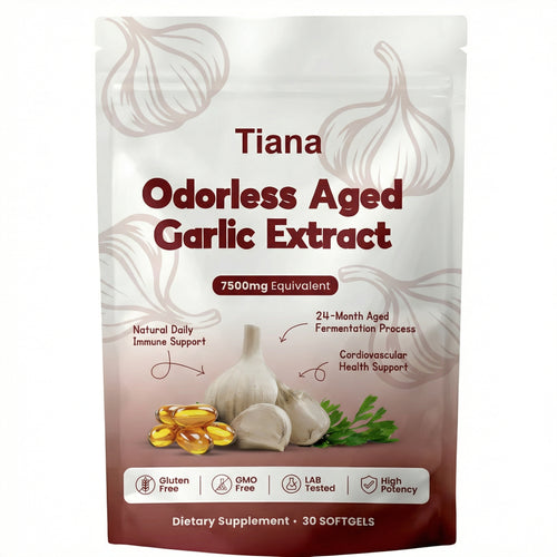 Aged Garlic Extract - 7500mg Odorless Softgels